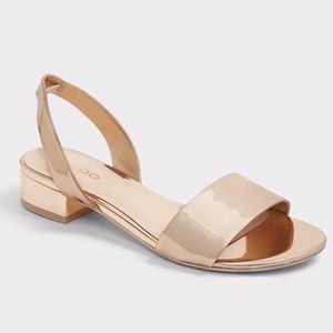 ALDO | Metallic Gold Candice Sandals